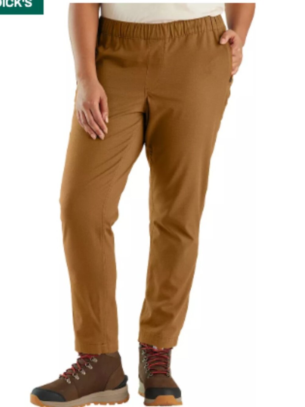 Carhartt Women's Force Relaxed Fit Ripstop Work Pant in Carhartt Brown